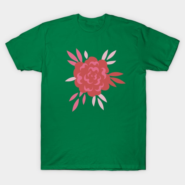 Blob Rose T-Shirt by Rebelform